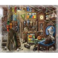RAVENSBURGER Únikové EXIT puzzle Strašidelné sídlo 5: Na pôde 99 dielikov