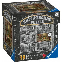 RAVENSBURGER Únikové EXIT puzzle Strašidelné sídlo 4: Vo vínnej pivnici 99 dielikov