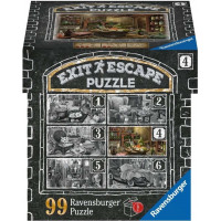 RAVENSBURGER Únikové EXIT puzzle Strašidelné sídlo 4: Vo vínnej pivnici 99 dielikov