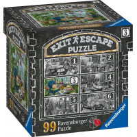 RAVENSBURGER Únikové EXIT puzzle Strašidelné sídlo 3: V zimnej záhrade 99 dielikov