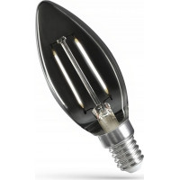 Žiarovka E14 - LED retro Edison - dymové sklo - 2,5 W - 150lm - 4000K