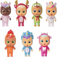 TM TOYS Cry Babies Magic Tears Fantasy Paci domček - tmavo ružový