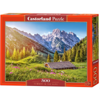 CASTORLAND Puzzle Leto v Alpách 500 dielikov