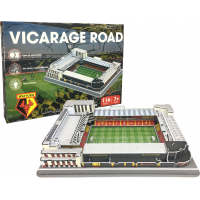 3D puzzle Štadión Vicarage Road - FC Watford 116 dielikov
