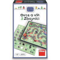 DINO Cestovná hra Vlk a ovce & Zbojníci