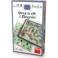 DINO Cestovná hra Vlk a ovce & Zbojníci