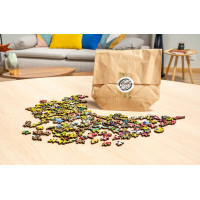 RAVENSBURGER Drevené puzzle Tiger v džungli 500 dielikov