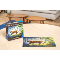 RAVENSBURGER Drevené puzzle Tiger v džungli 500 dielikov