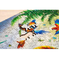 RAVENSBURGER Drevené puzzle Tiger v džungli 500 dielikov