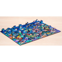 RAVENSBURGER Drevené puzzle V mori 500 dielikov