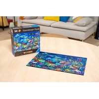 RAVENSBURGER Drevené puzzle V mori 500 dielikov