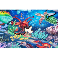 RAVENSBURGER Drevené puzzle V mori 500 dielikov
