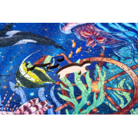 RAVENSBURGER Drevené puzzle V mori 500 dielikov