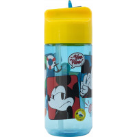 STOR Fľaša na pitie Tritan Mickey Mouse 430 ml