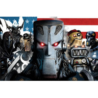ZEE PRODUCTION Puzzle 2000 AD: ABCWarriors 500 dielikov