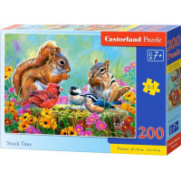 CASTORLAND Puzzle Čas na desiatu 200 dielikov