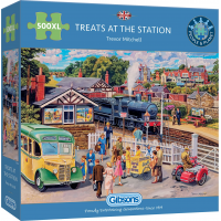 GIBSONS Puzzle Dobrôtky na stanici XL 500 dielikov