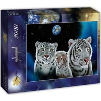 GRAFIKA Puzzle Hebučká rodinka 2000 dielikov