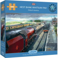 GIBSONS Puzzle Hest Bank Whitsun 1961, 500 dielikov