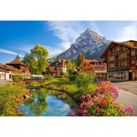CASTORLAND Puzzle Kandersteg, Švajčiarsko 500 dielikov
