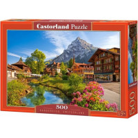 CASTORLAND Puzzle Kandersteg, Švajčiarsko 500 dielikov