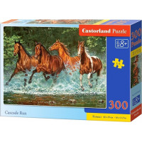 CASTORLAND Puzzle Beh koní 300 dielikov