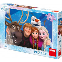 DINO Puzzle Ľadové kráľovstvo: Selfie 24 dielikov
