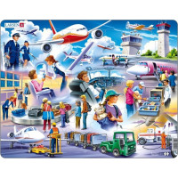 LARSEN Puzzle Letisko 42 dielikov