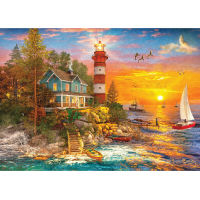 GIBSONS Puzzle Maják na ostrove 500 dielikov