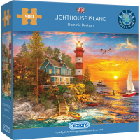 GIBSONS Puzzle Maják na ostrove 500 dielikov