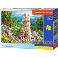 CASTORLAND Puzzle Nová generácia 200 dielikov