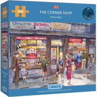 GIBSONS Puzzle Obchodík na rohu 500 dielikov