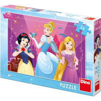 DINO Puzzle Odvážne Disney princeznej 24 dielikov