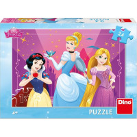 DINO Puzzle Odvážne Disney princeznej 24 dielikov