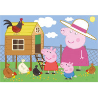 DINO Puzzle Prasiatko Peppa 24 dielikov