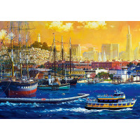 CASTORLAND Puzzle Prístav San Francisco 500 dielikov