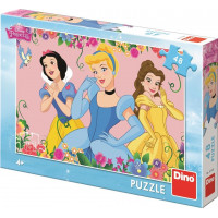 DINO Puzzle Rozkvitnuté princezné 48 dielikov