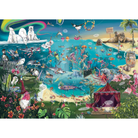 GIBSONS Puzzle Spoločnosť živočíchov 1000 dielikov