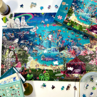 GIBSONS Puzzle Spoločnosť živočíchov 1000 dielikov