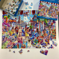 GIBSONS Puzzle Suveníry na pláži 1000 dielikov