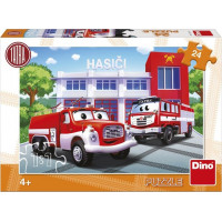 DINO Puzzle Tatra hasiči 24 dielikov