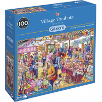 GIBSONS Puzzle Dedinská tombola 1000 dielikov