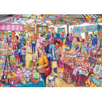 GIBSONS Puzzle Dedinská tombola 1000 dielikov