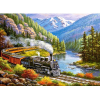 CASTORLAND Puzzle Vlak Eagle River 300 dielikov