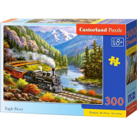 CASTORLAND Puzzle Vlak Eagle River 300 dielikov