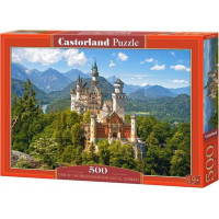 CASTORLAND Puzzle Výhľad na zámok Neuschwanstein 500 dielikov