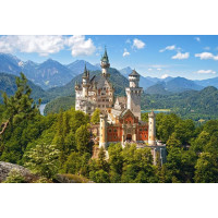 CASTORLAND Puzzle Výhľad na zámok Neuschwanstein 500 dielikov