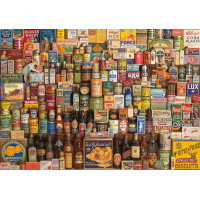 GIBSONS Puzzle Značky, ktoré vybudovali Britániu 1000 dielikov