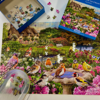GIBSONS Puzzle Spev vtákov pri potoku 1000 dielikov