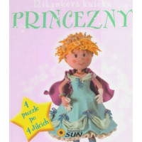 Nakladateľstvo SUN Kniha s puzzle: Princezné